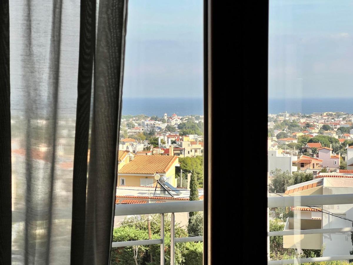 Sunrise Studio With Unhindered View To The Sea. Nea Makri Ngoại thất bức ảnh