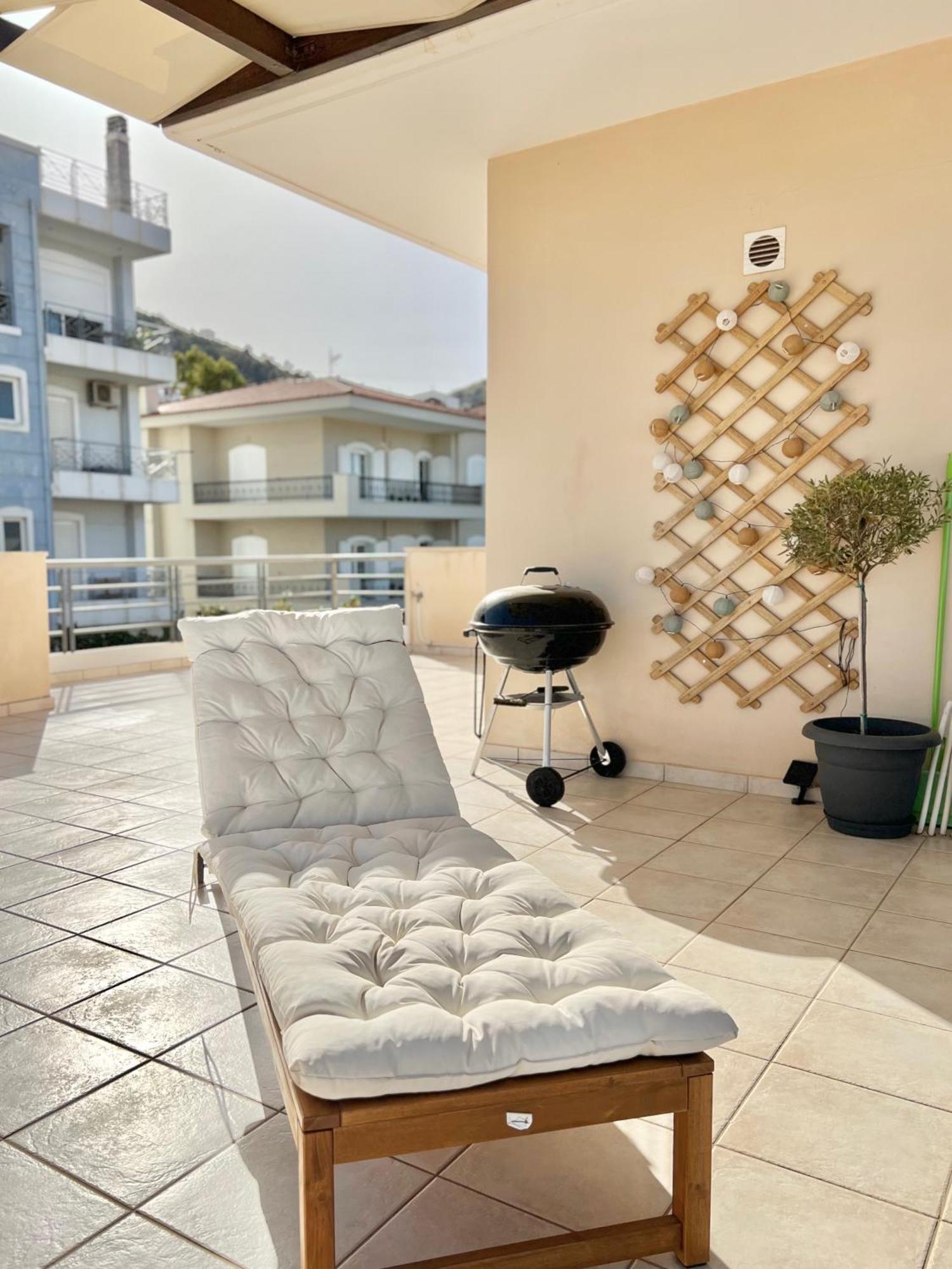 Sunrise Studio With Unhindered View To The Sea. Nea Makri Ngoại thất bức ảnh