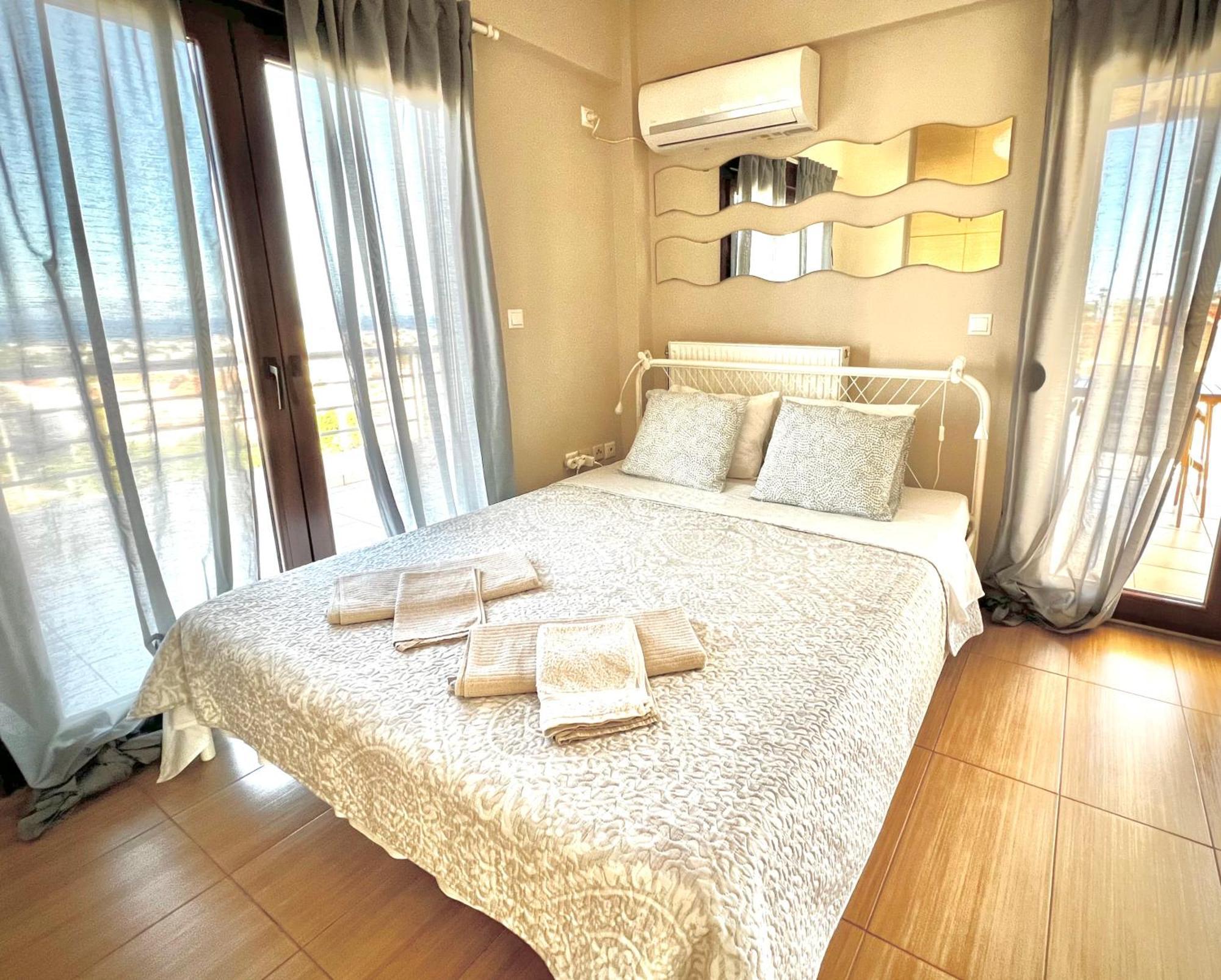 Sunrise Studio With Unhindered View To The Sea. Nea Makri Ngoại thất bức ảnh